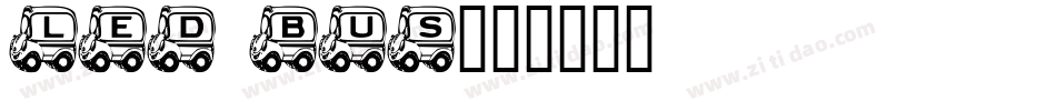 Led Bus字体转换